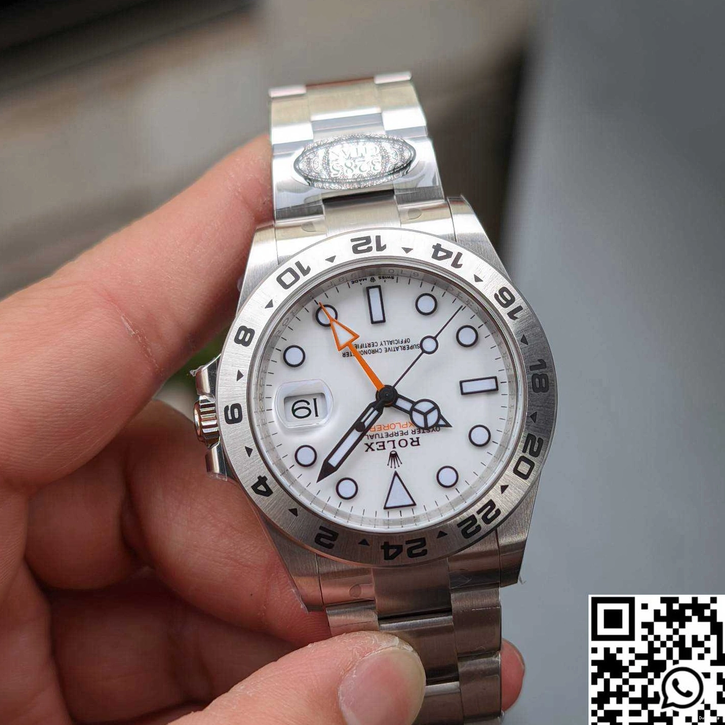 Stainless Steel M226570-0001 Factory Dial White Rolex Clean Explorer 0509